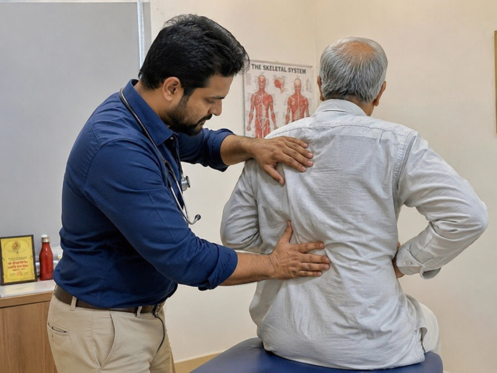 Physiotherpy for back pain